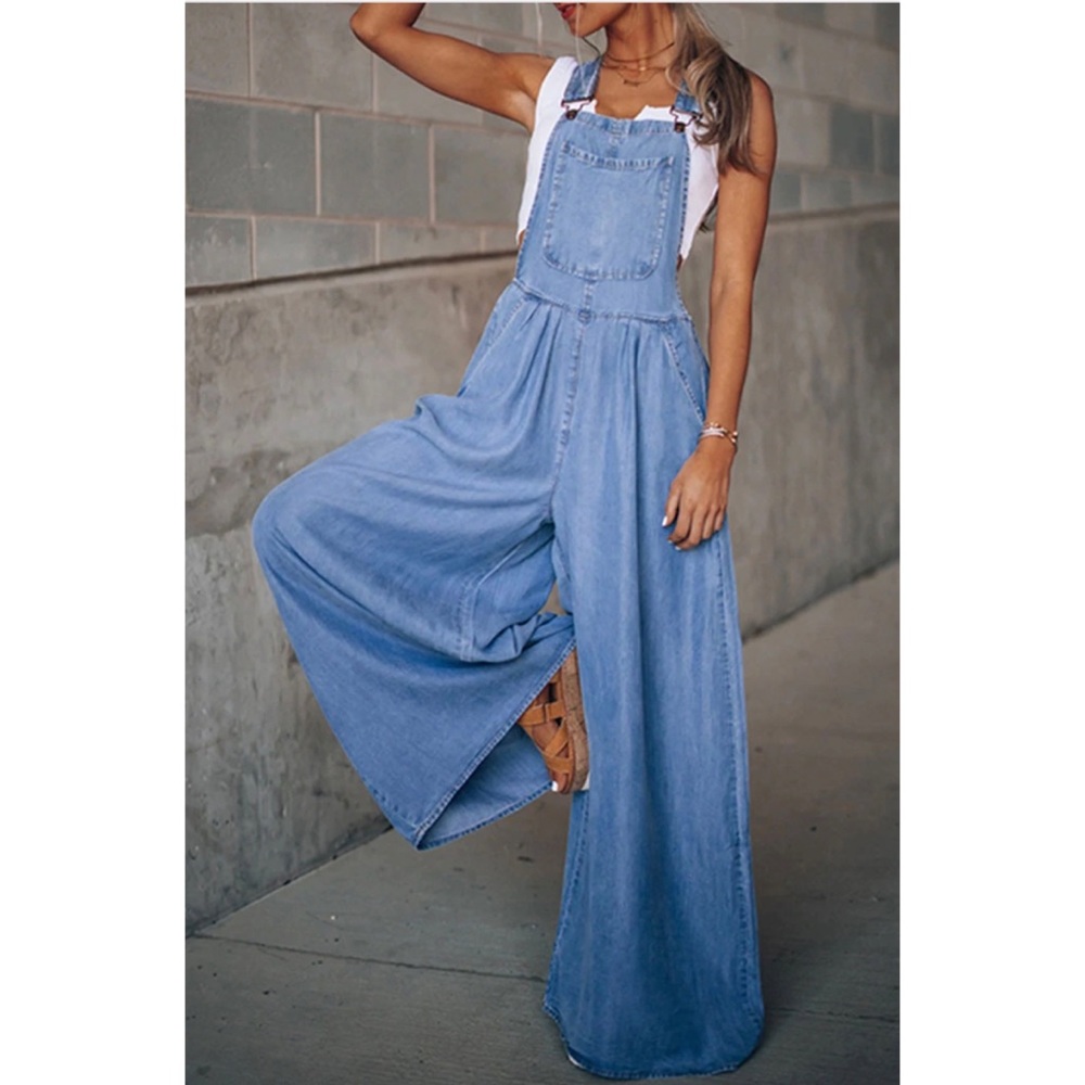 NWT Flornana denim jumpsuit overalls